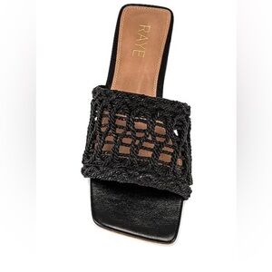 RAYE the Label from REVOLVE Tiki Sandal in Black